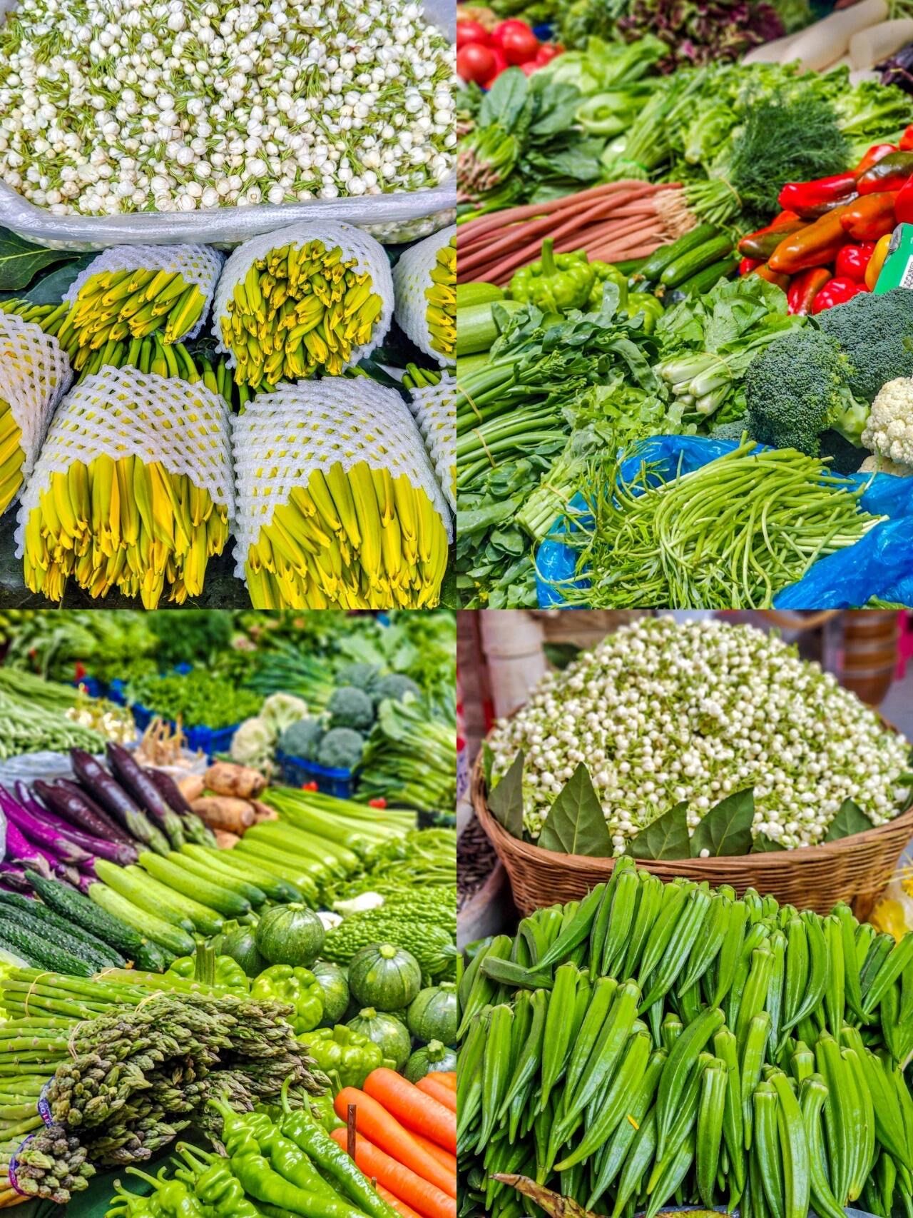 春天的蔬菜买起来