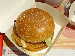 黄金脆皮鸡Air汉堡单人餐兑换券-肯德基(芳和店)
