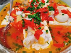 剁椒臭干蒸目鱼蛋-瑞福园联谊餐室(茂名南路店)