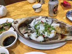 起片蒸鲈鱼-江记餐厅(罗冲围店)