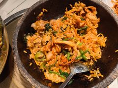 辣白菜五花肉石锅拌饭-七八冷面·延边朝鲜族美食(圣熙八号店)