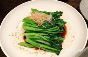 Black Bean Sauce Steamed Tender Chinese Cabbage