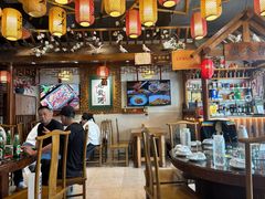 -东来菜馆•手抓海鲜家常菜•海鲜锅贴(鸽子窝店)