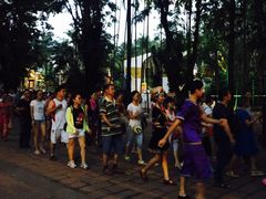 -澜沧江湄公河之夜歌舞篝火晚会