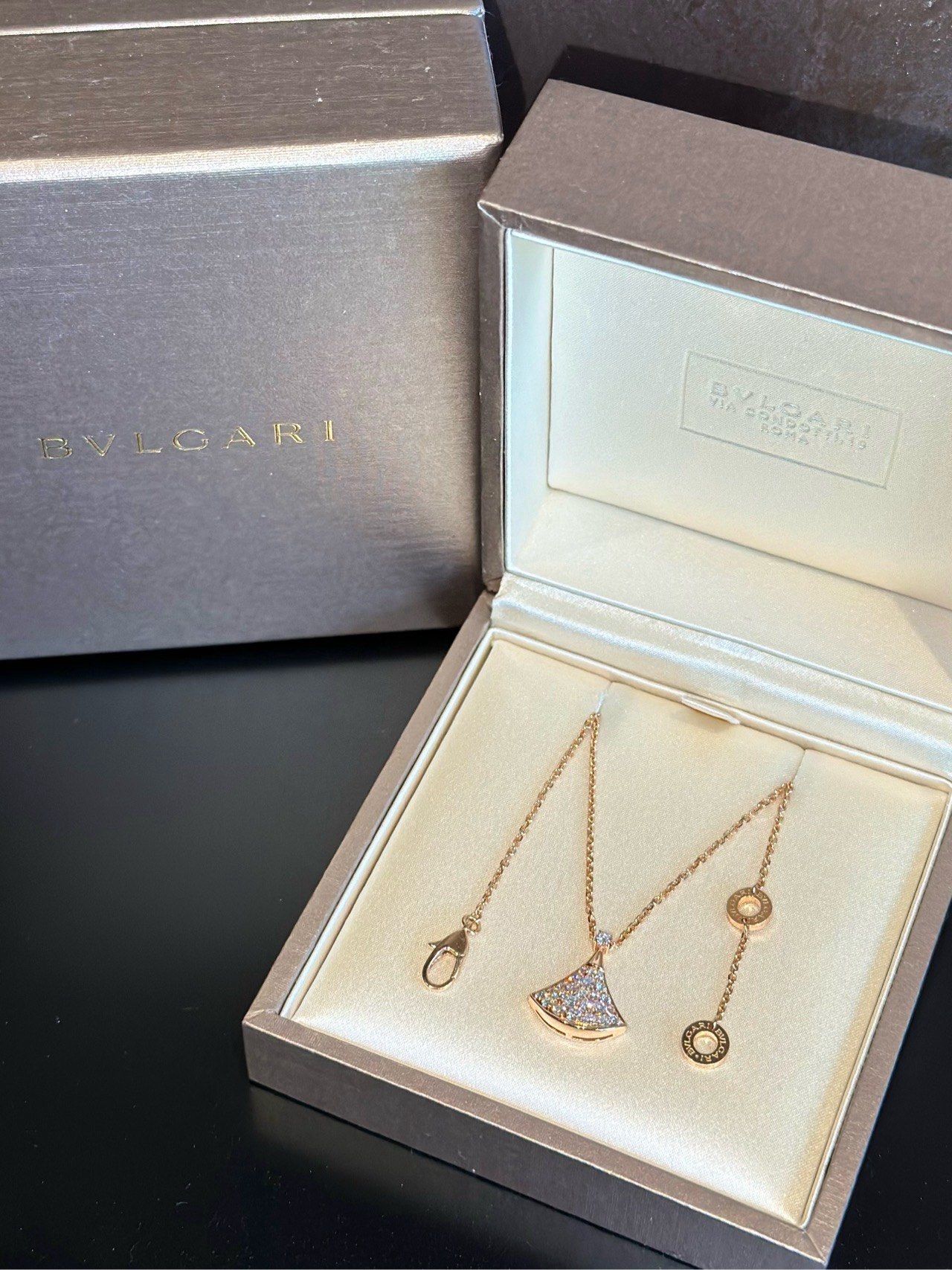 宝格丽 divasdream满钻小扇子78