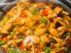 青椒紫苏味-蛙小侠·沸腾砂锅(南山欢乐颂店)