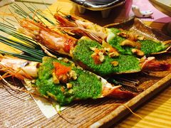罗勒焗黑虎虾-花潮料理艺食馆(世欧广场店)