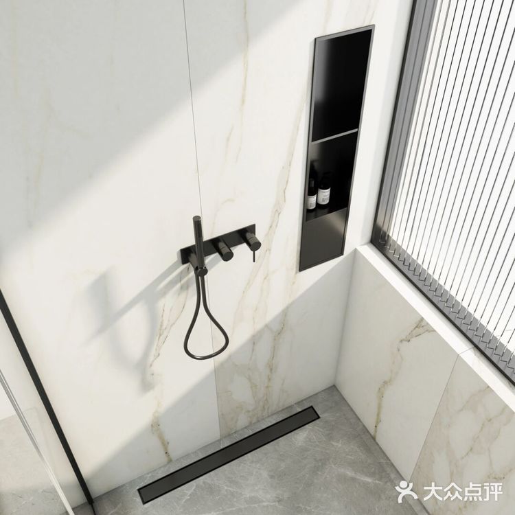 浴室实用又美观的秘诀💎空间布局+收纳设计