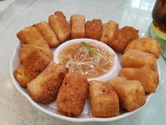 招牌山水豆腐-台山美食一绝阿四台山黄鳝饭(阿四创作店)