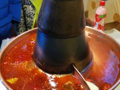 鸳鸯碳锅-正福居老北京正宗铜锅泉水涮肉(彰化路店)