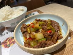 小炒黄牛肉-老乡鸡(上海白玉兰广场店)