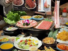 -明洞阿姨·韩式酱蟹烤肉·创意料理(三元桥店)