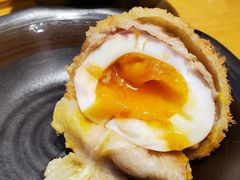 酥炸猪肉裹温泉蛋-胜博殿日式炸猪排(西红门店)