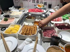 自助取餐区-海底捞火锅(大融城店)