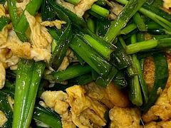 韭菜炒鸡蛋-六顺园回族饭店(安松街店)