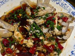 葱油花蛤-老头儿油爆虾(胜利河美食街店)