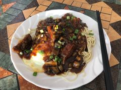 膳片爆鱼干挑面-梧桐面馆桐乡阿能面店(印象城店)