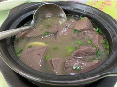 韭菜鸡红汤-区海鸡场饭店(石壁店)