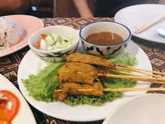 沙爹猪肉串-愛的烹調