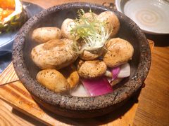 石锅烘蘑菇-水木苼 蔬食料理