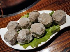 手工牛肉丸-京韵胡同·酱香羊蝎子火锅涮肉(长寿路店)