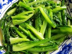 蒜蓉炒油麻菜-香山家宴