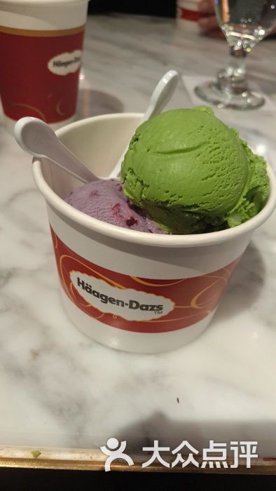哈根达斯(卓悦汇店)-蓝莓小纸杯图片-深圳美食-大众点评网