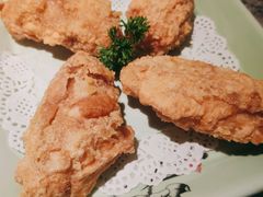 蛋黄鸡翅小份-新白鹿餐厅(松江开元地中海店)
