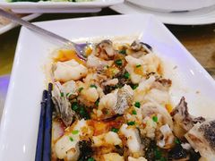 豆豉酱蒸脆鲩鱼腩-潮喜竹溪荔湖酒家(荔枝湾店)