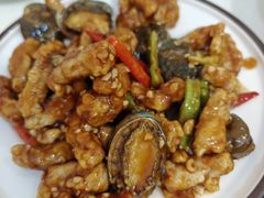 鲍鱼溜肉段-小郭私房菜·海肠捞饭店(学士街店)