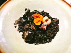 鲜墨鱼蛤蜊烩饭-IL Forno 意坊·意大利餐厅(花园店)