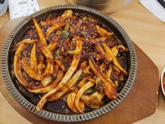 辣炒鱿鱼-米村拌饭(东方新天地店)