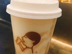 芋泥波波茶-喜茶(上海兴业太古汇店)
