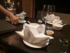 餐具摆设-广州文华东方酒店·江-由辉师傅主理