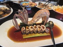 琥珀溏心富贵虾-海味世家·家常菜馆(明州里店)