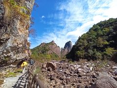 -楠溪江石桅岩
