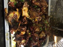 炒鸡架-勃利地摊·勃立小串烧烤