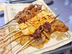 烤牛板筋-李军力烧烤(政通路店)