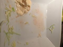 混合色拉全部吃完-矢场猪(名古屋站三井楼北馆店)