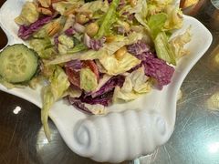 -东来菜馆•手抓海鲜家常菜•海鲜锅贴(鸽子窝店)