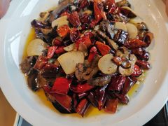 炒牛肝菌-菌海森林·非遗野生菌火锅(西山区滇池路摩根道店)