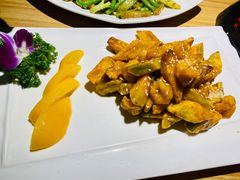 宫保茄子虾球-蜀锦堂·川味现炒(襄阳武商汇店)