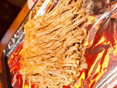 -路边摊小炉子烧烤