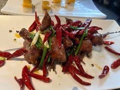 椒麻鹌鹑-华盛园卷子王农家菜水库鱼