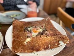 鸡蛋蘑菇熏肉荞麦可丽饼-RAC BAR(安福路店)