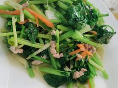 野芹肉丝笋丝-品雅轩农家乐