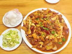 卷子鸡-西北兄弟大盘鸡卷子鸡
