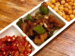 肉渣-湘人龙记老长沙米粉(鸟巢店)