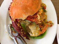 咸蛋黄螃蟹-兴旺海鲜砂煲王