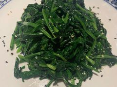 碎炒芝麻菠菜-申粤轩酒楼·三十年粤菜经典(丁香花园店)
